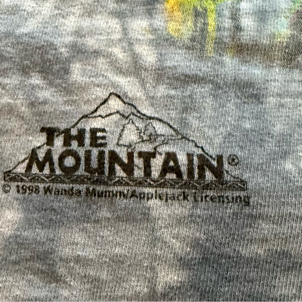 Vintage The Mountain Goldfinch Bird Tee XL Wanda Munn USA - Picture 6 of 8